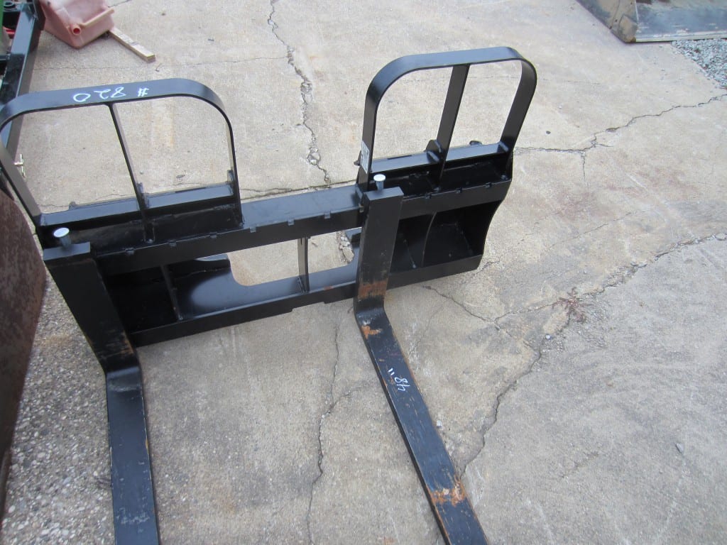 Fits Skid Steer Quick Attach 48″ Pallet Forks Craigmyle Farm