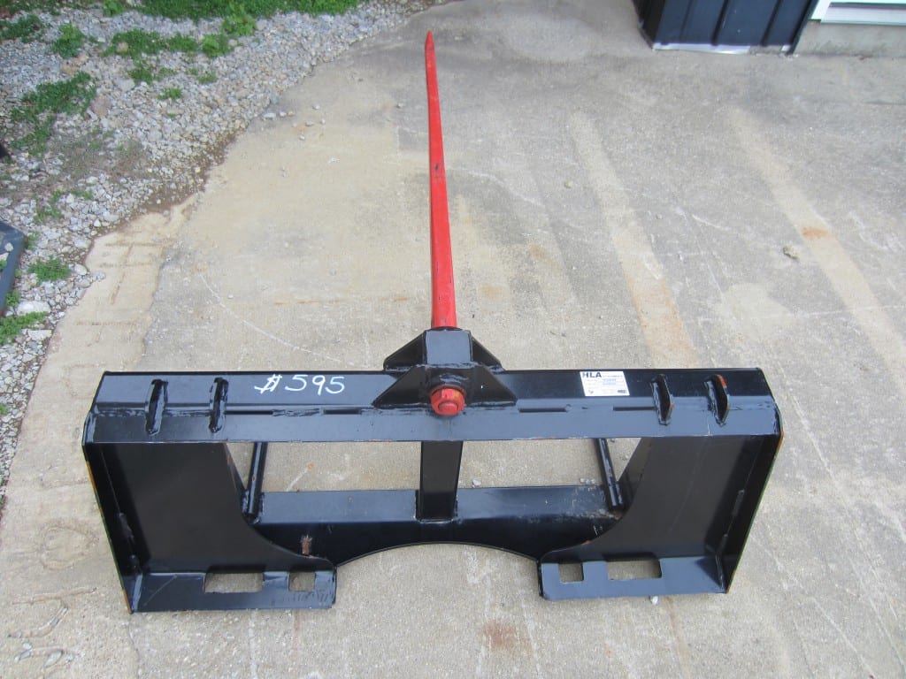 Fits Skid Steer Quick Attach Single Tine Bale Spear Craigmyle Farm