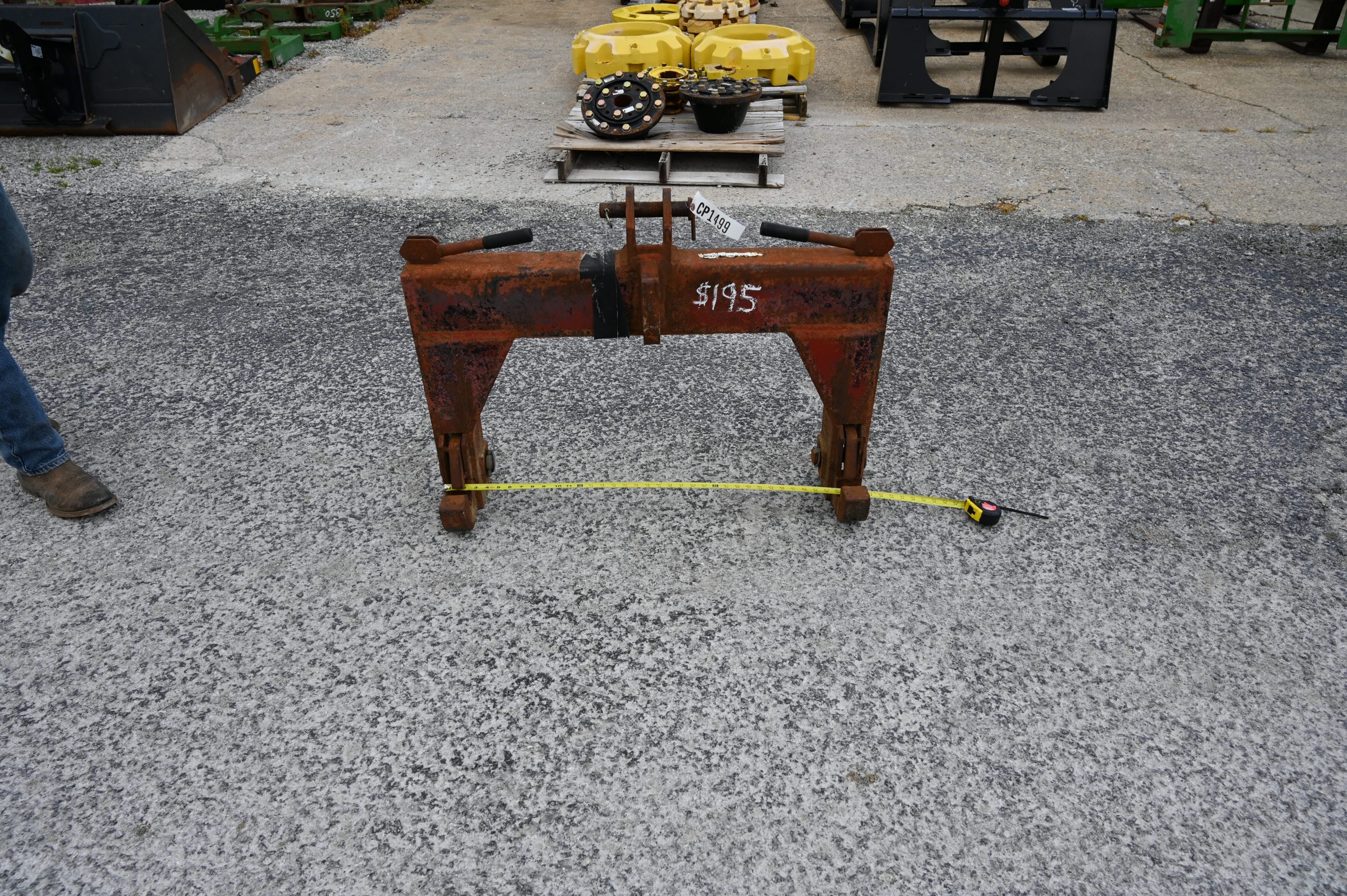 Worksaver Cat 3 Quick Hitch Stock CP1499 Craigmyle Farm Equipment